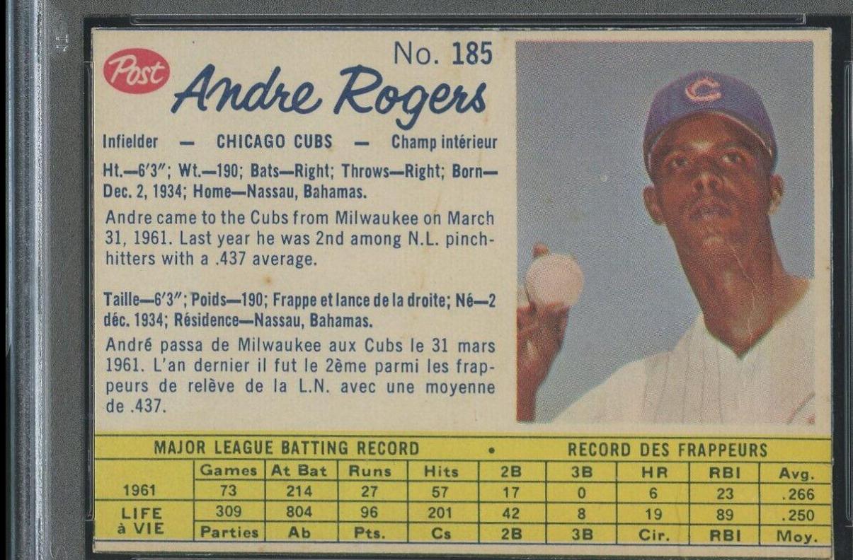 Andre Rogers [(Rodgers) Hand Cut] #185