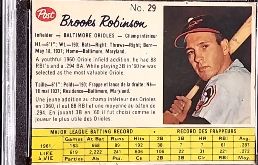 Brooks Robinson [Hand Cut] #29