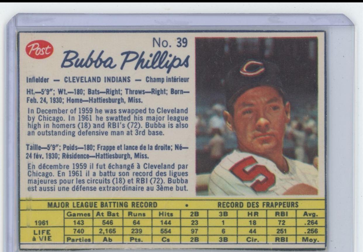Bubba Phillips [Hand Cut] #39
