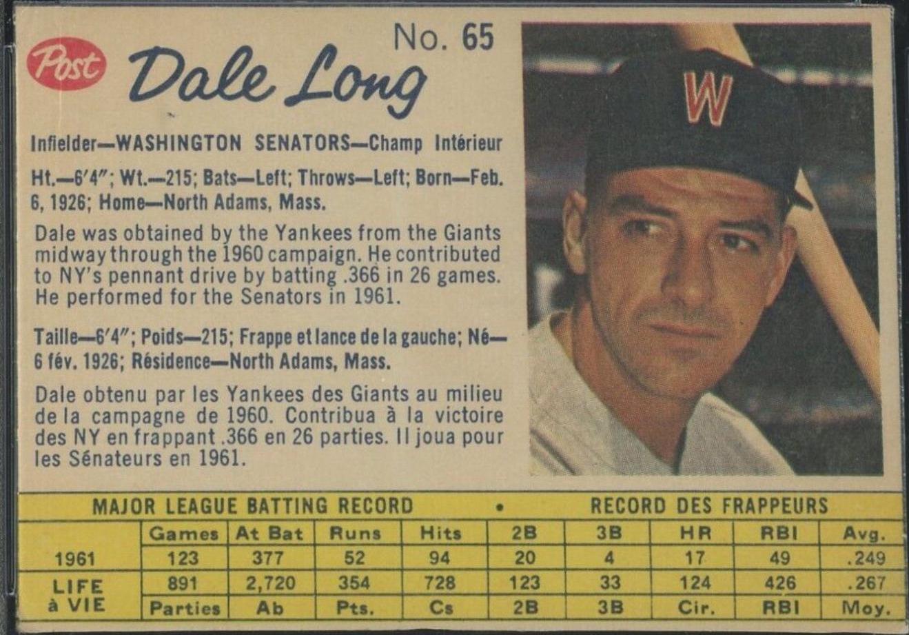 Dale Long [Hand Cut] #65