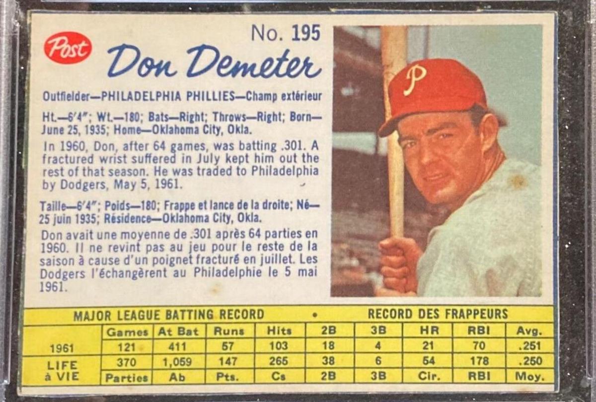 Don Demeter [Hand Cut] #195