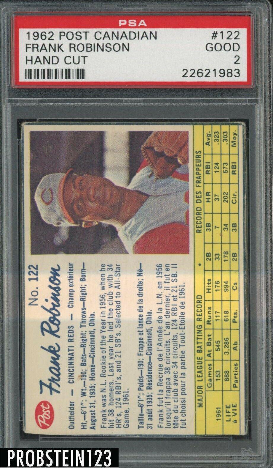 Frank Robinson [Hand Cut] #122