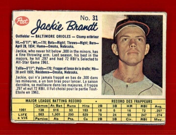 Jackie Brandt [Hand Cut] #31