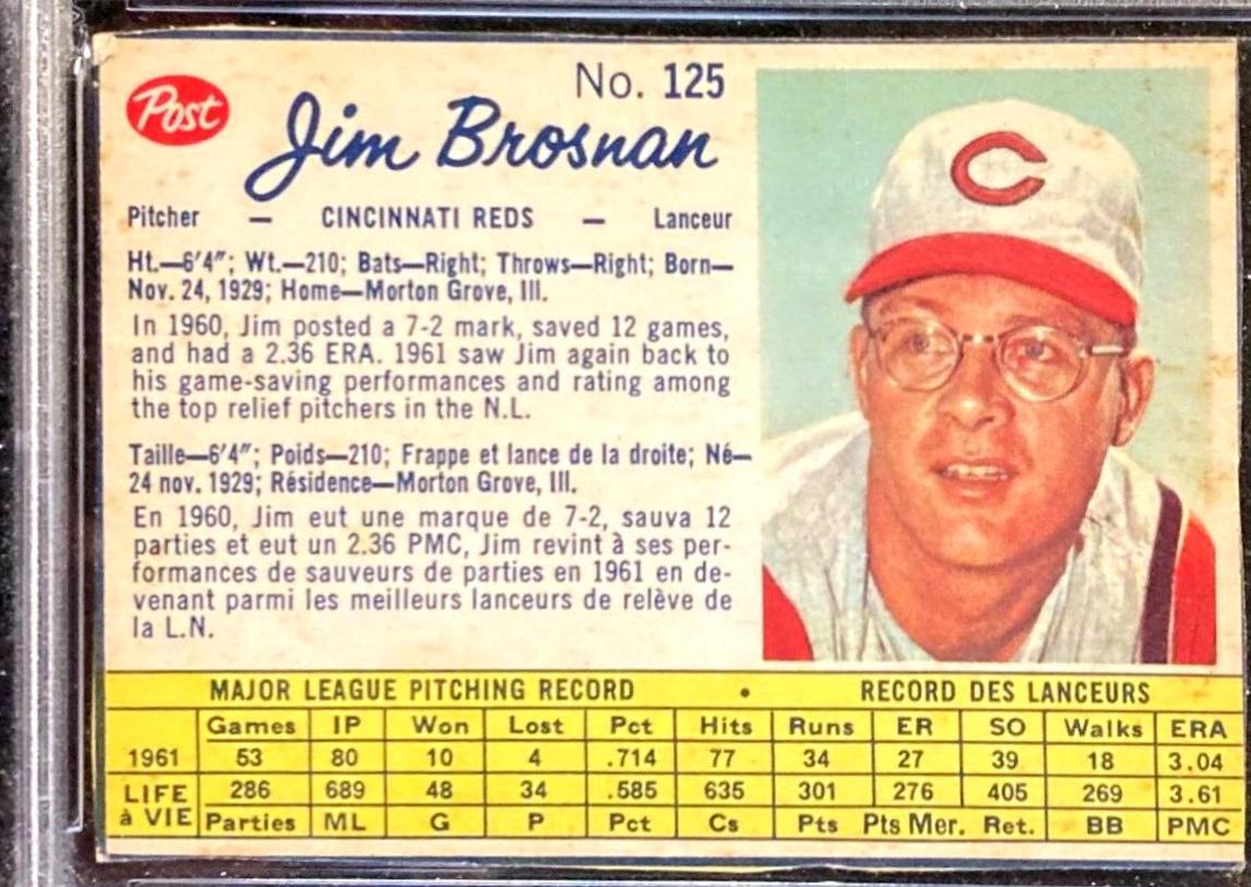Jim Brosnan [Hand Cut] #125