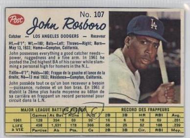 John Rosboro [(Roseboro) Hand Cut] #107