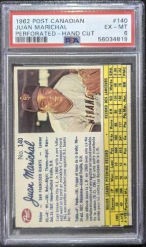 Juan Marichal [Perforated Hand Cut] #140