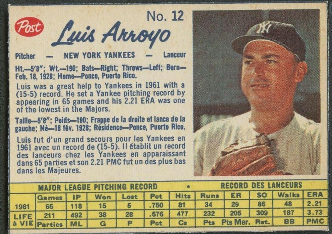 Luis Arroyo [Hand Cut] #12