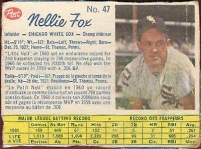 Nellie Fox [Hand Cut] #47