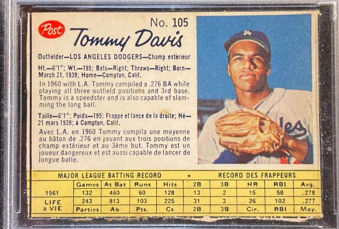 Tommy Davis [Hand Cut] #105