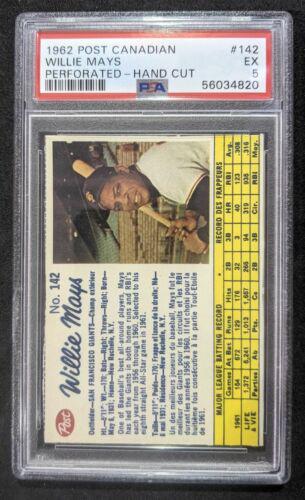 Willie Mays [Perforated Hand Cut] #142