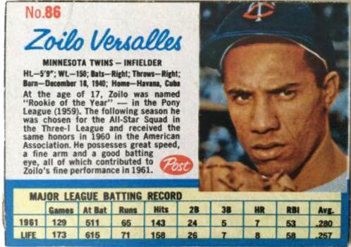 Zoilo Versalles [Hand Cut] #86