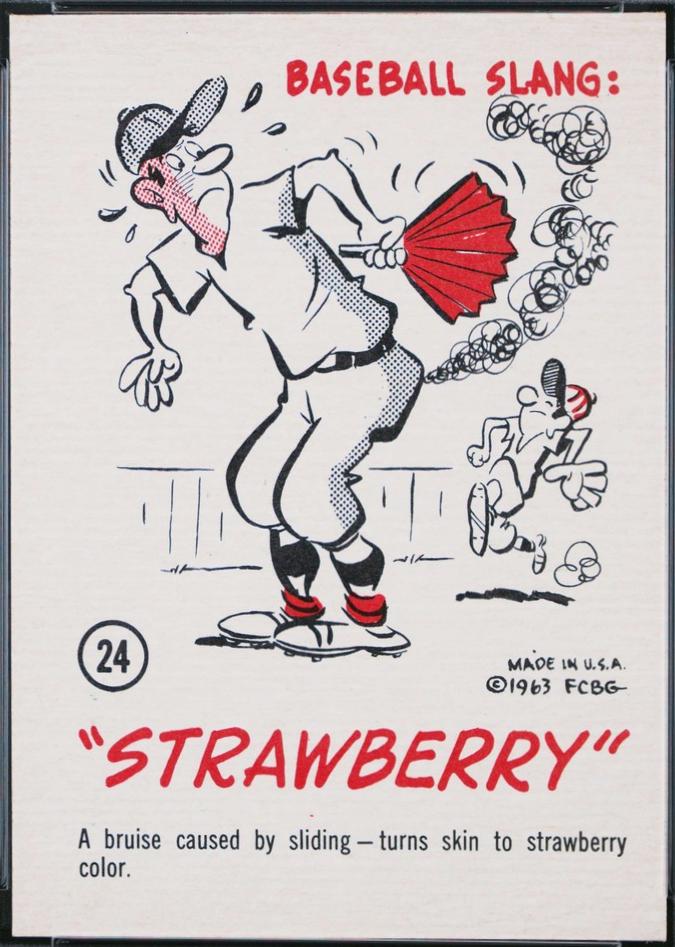 Baseball Slang [Strawberry] #24