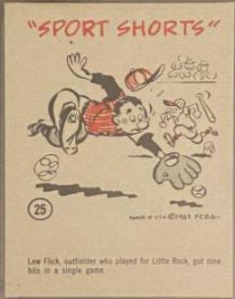 Lew Flick #25