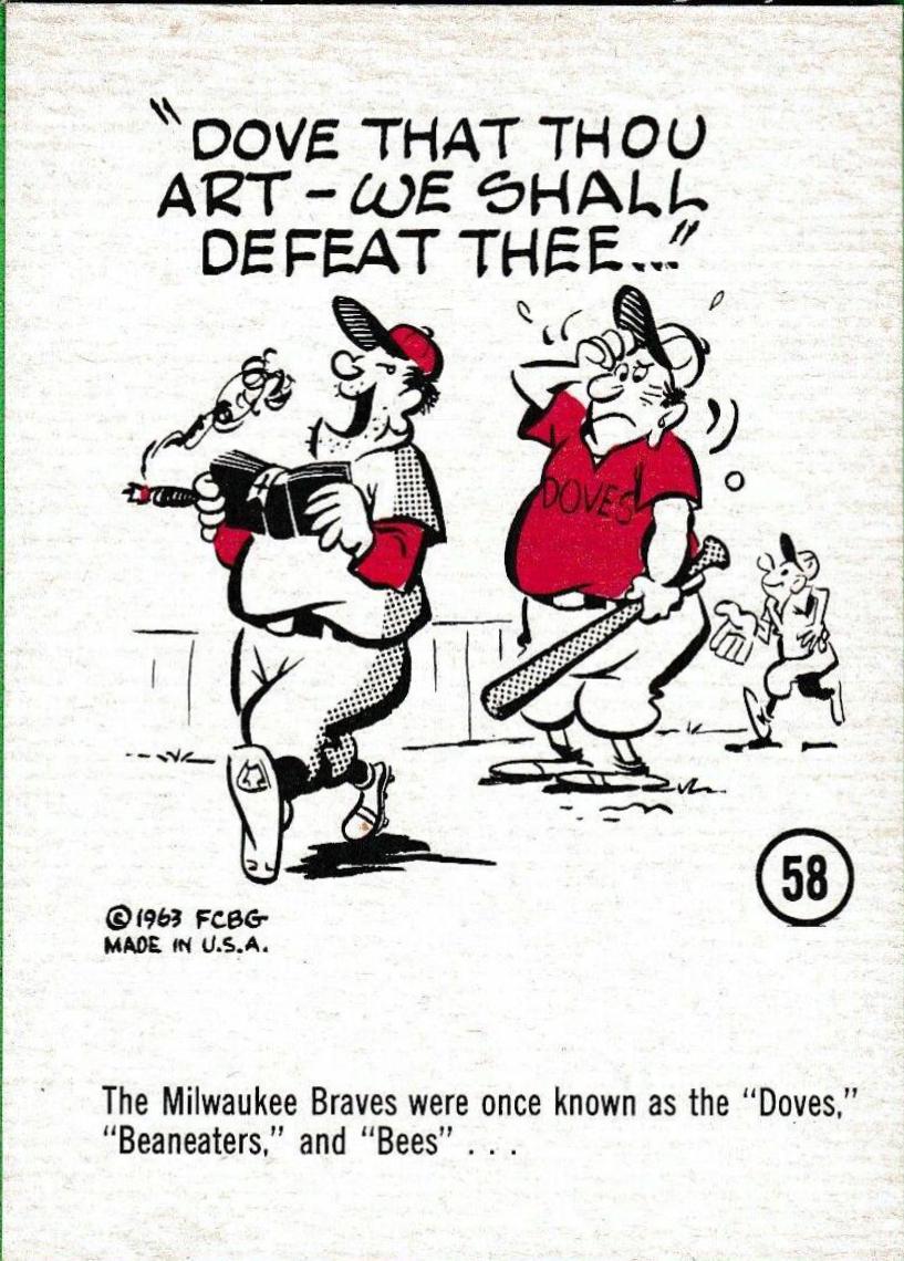 Milwaukee Braves [Doves] #58