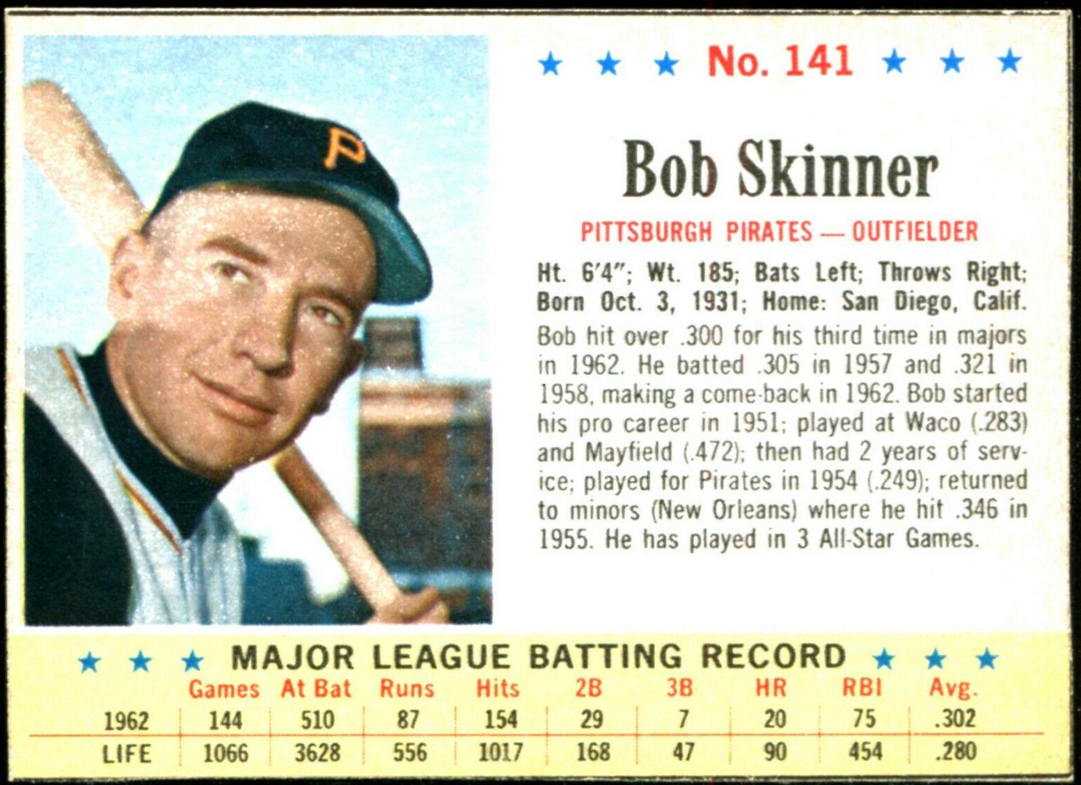 Bob Skinner [Hand Cut] #141