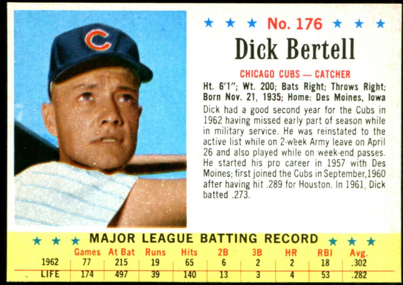 Dick Bertell [Hand Cut] #176