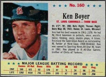 Ken Boyer [Hand Cut] #160