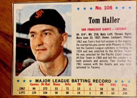 Tom Haller [Hand Cut] #108