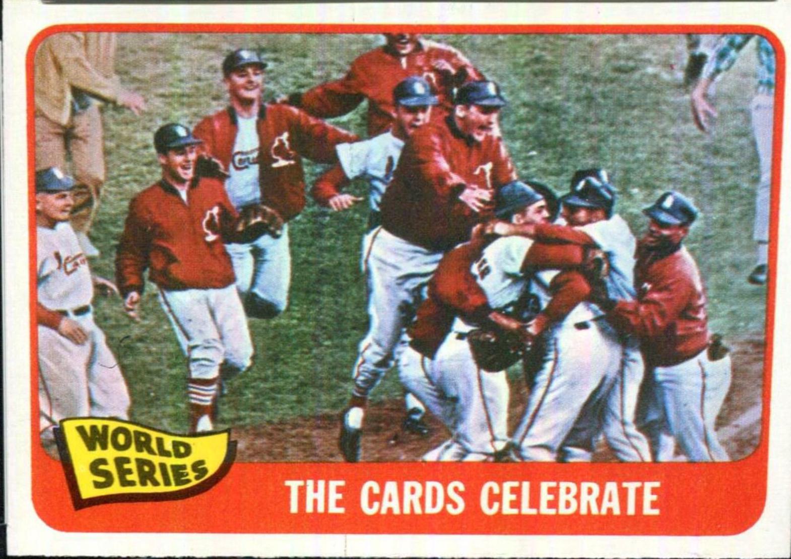 World Series the Cards Celebrate #139