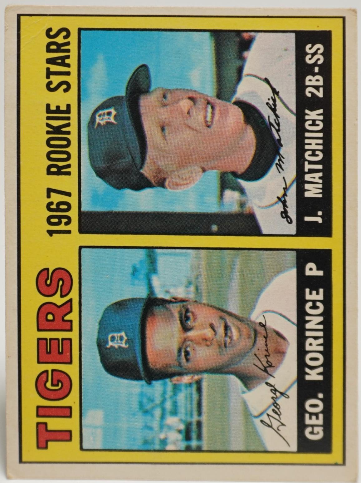 Tigers Rookies [G. Korince, J. Matchick] #72