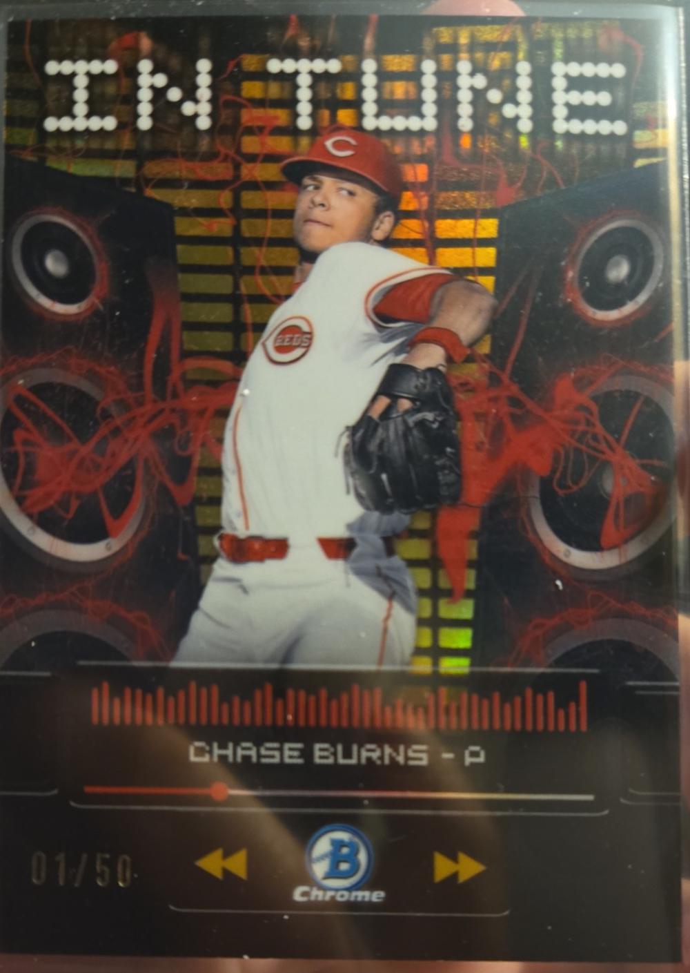Chase Burns [Gold Refractor] #IT-2
