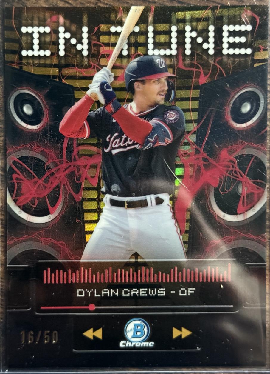 Dylan Crews [Gold Refractor] #IT-18