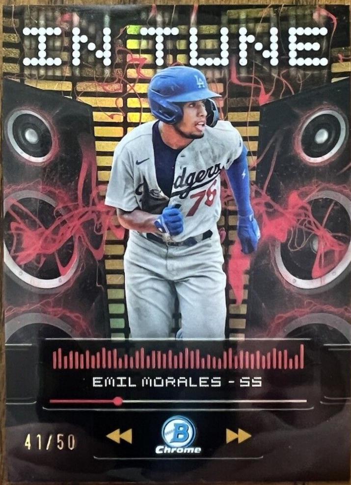 Emil Morales [Gold Refractor] #IT-14