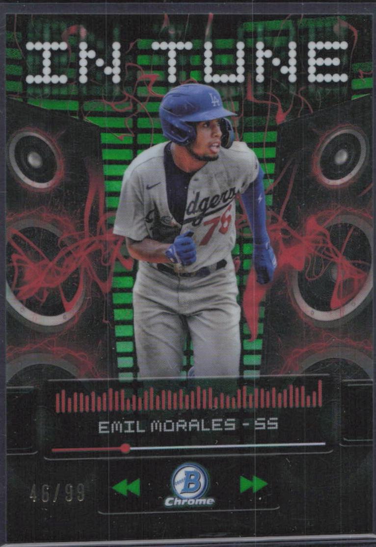 Emil Morales [Green Refractor] #IT-14