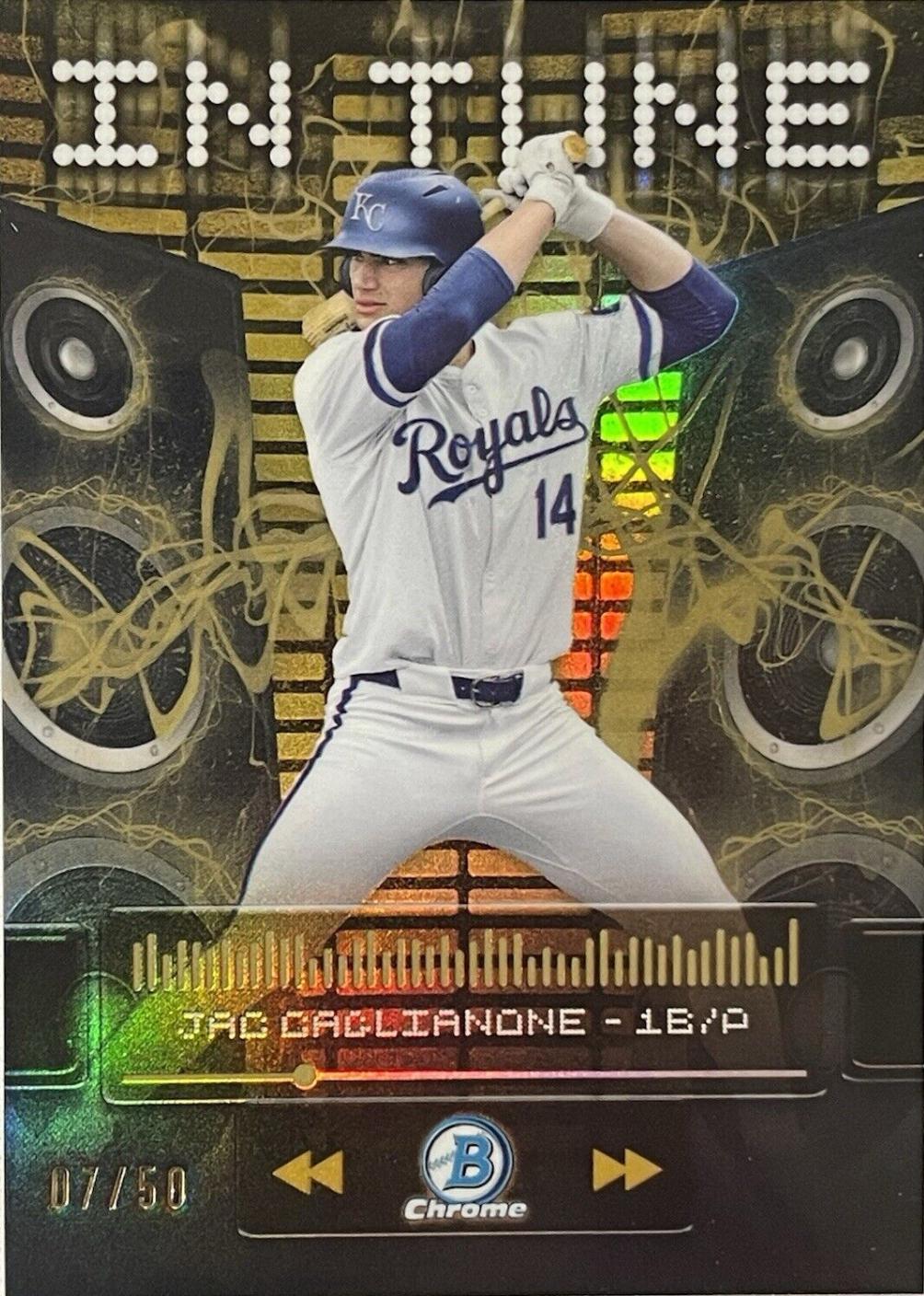 Jac Caglianone [Gold Refractor] #IT-5