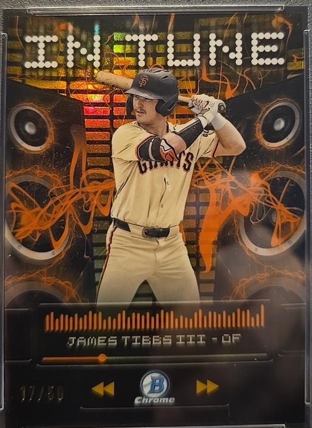 James Tibbs III [Gold Refractor] #IT-9