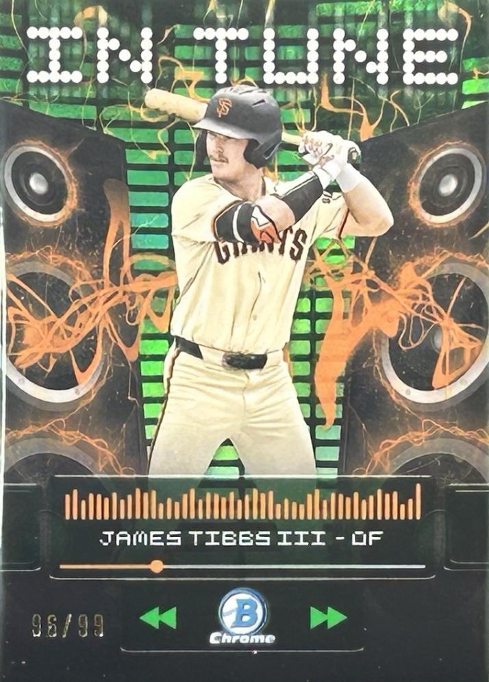 James Tibbs III [Green Refractor] #IT-9