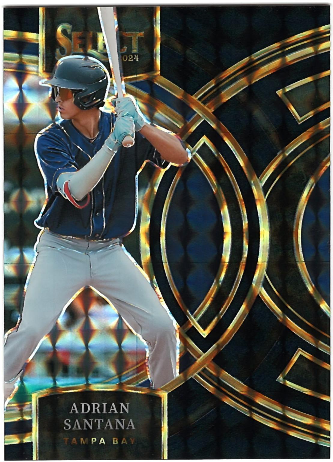 Adrian Santana [Black Finite Prizm] #22