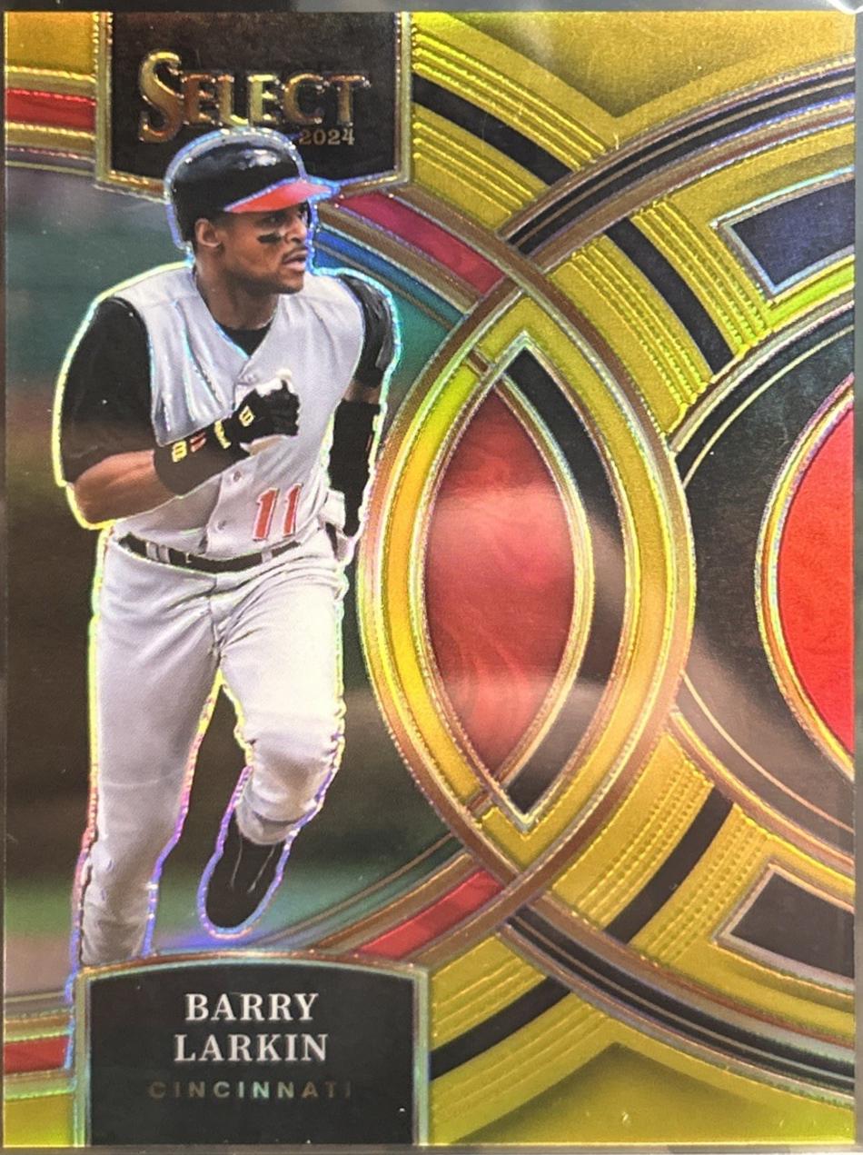 Barry Larkin [Gold Prizm] #17