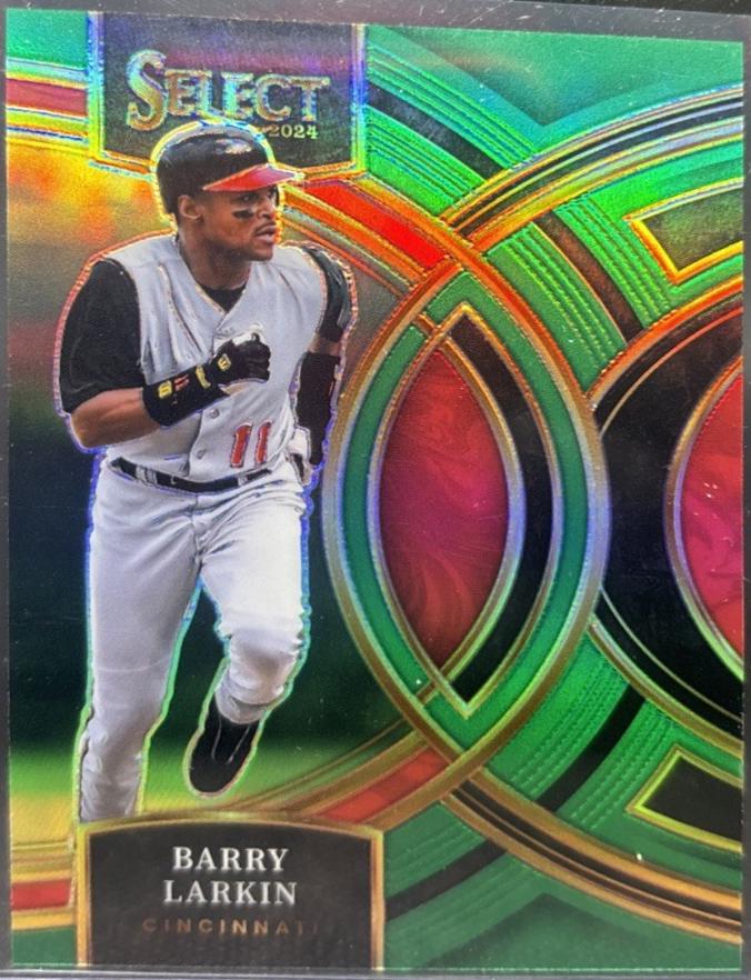 Barry Larkin [Red Blue Prizm] #17