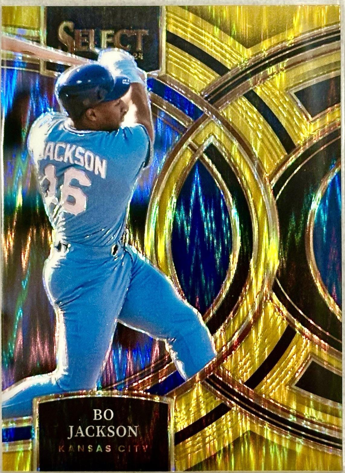 Bo Jackson [Gold Flash Prizm] #85