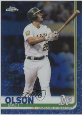 Matt Olson [Blue Refractor] #66