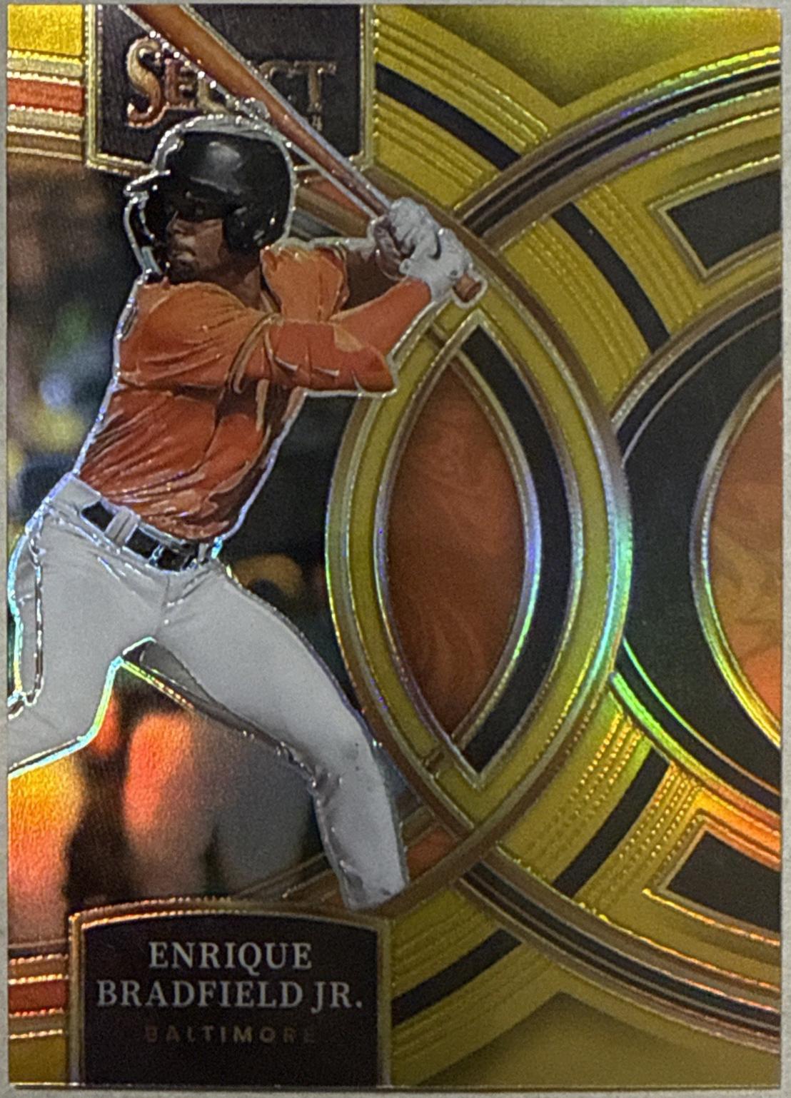 Enrique Bradfield [Gold Prizm] #4