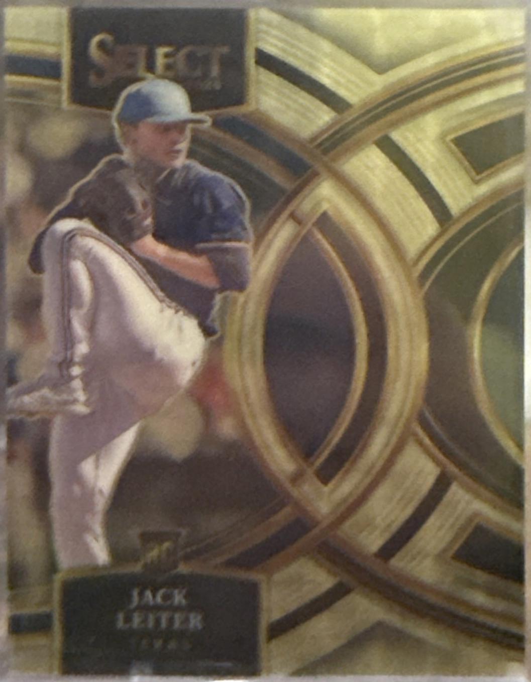 Jack Leiter [Gold Vinyl Prizm] #16