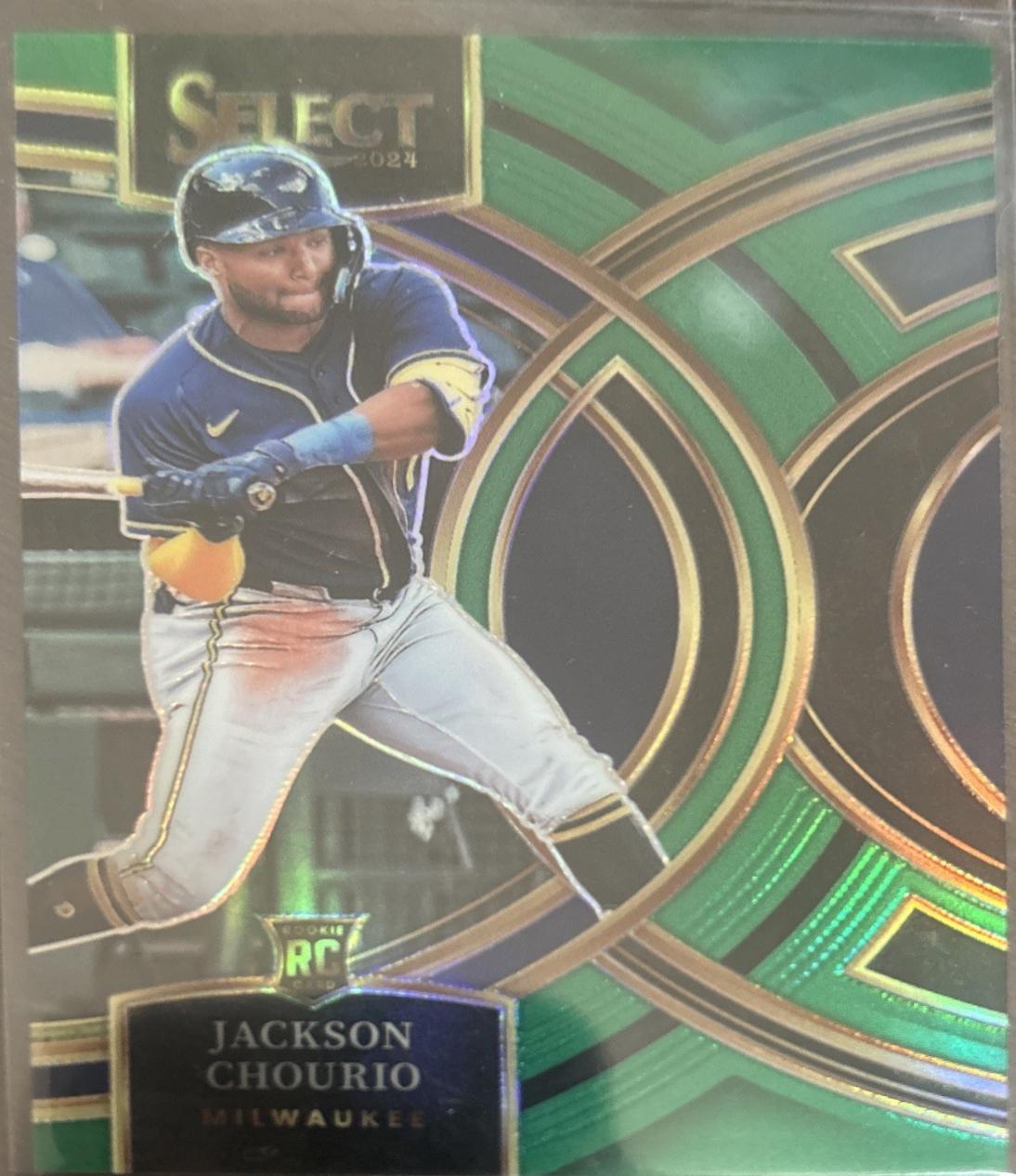 Jackson Chourio [Green Prizm] #8