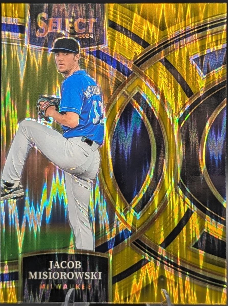 Jacob Misiorowski [Gold Flash Prizm] #38