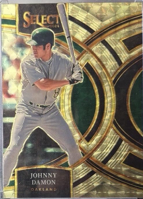 Johnny Damon [Gold Vinyl Prizm] #76