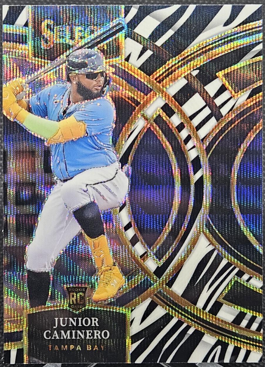 Junior Caminero [Zebra Prizm] #63