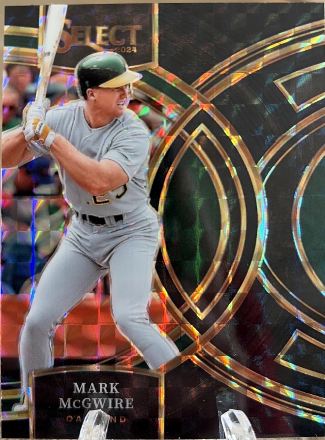 Mark McGwire [Black Finite Prizm] #62