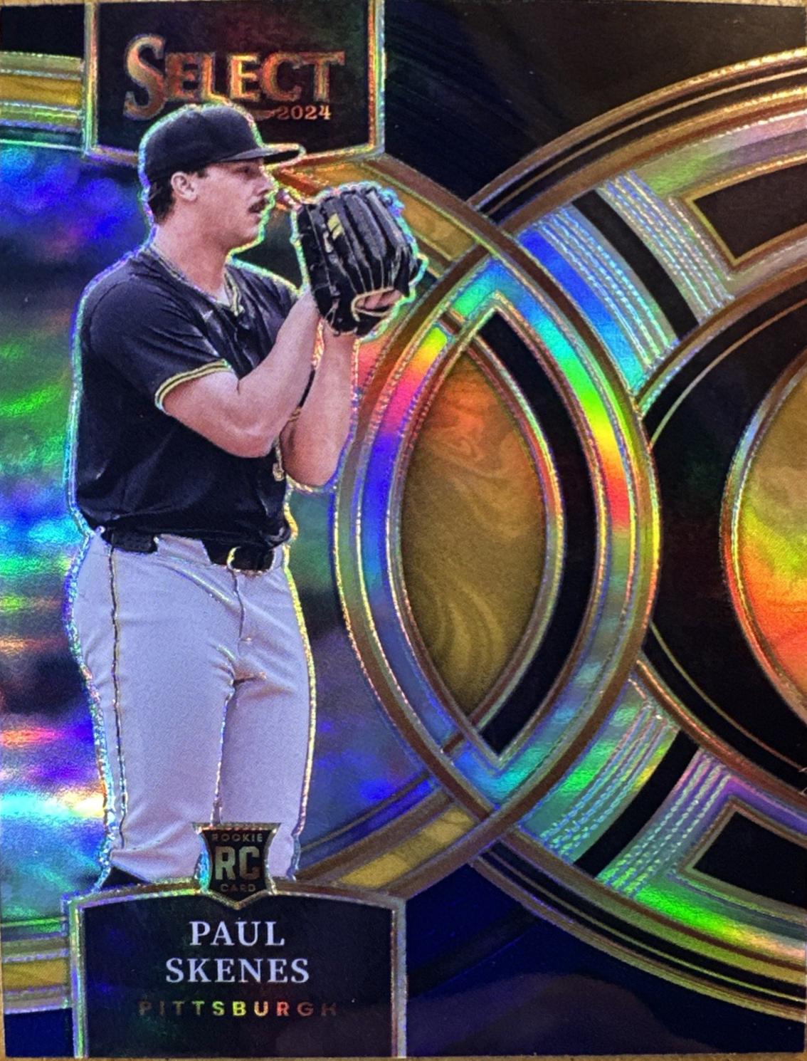 Paul Skenes [Black Blue Prizm] #10