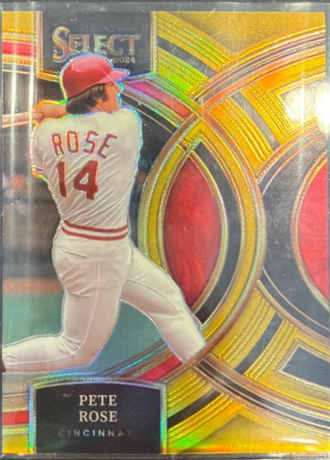 Pete Rose [Gold Prizm] #19