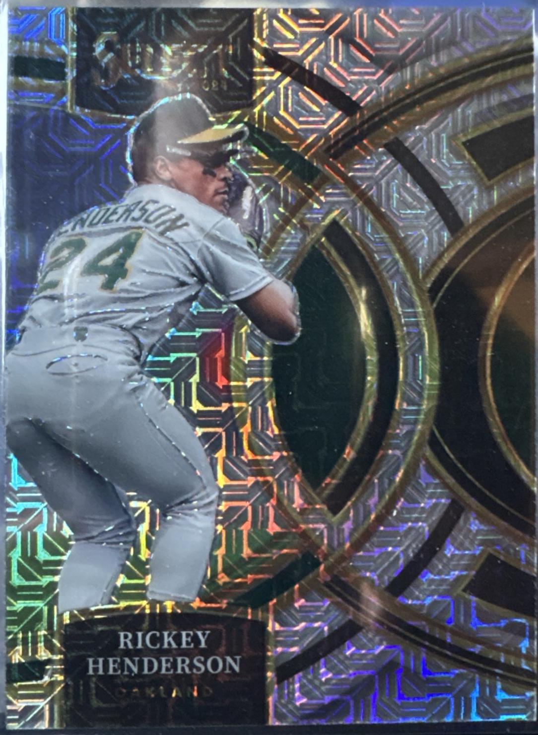 Rickey Henderson [Mojo Prizm FOTL] #15