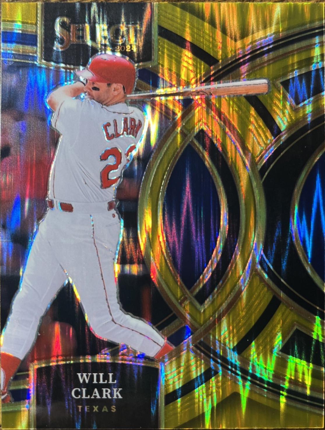 Will Clark [Gold Flash Prizm] #44