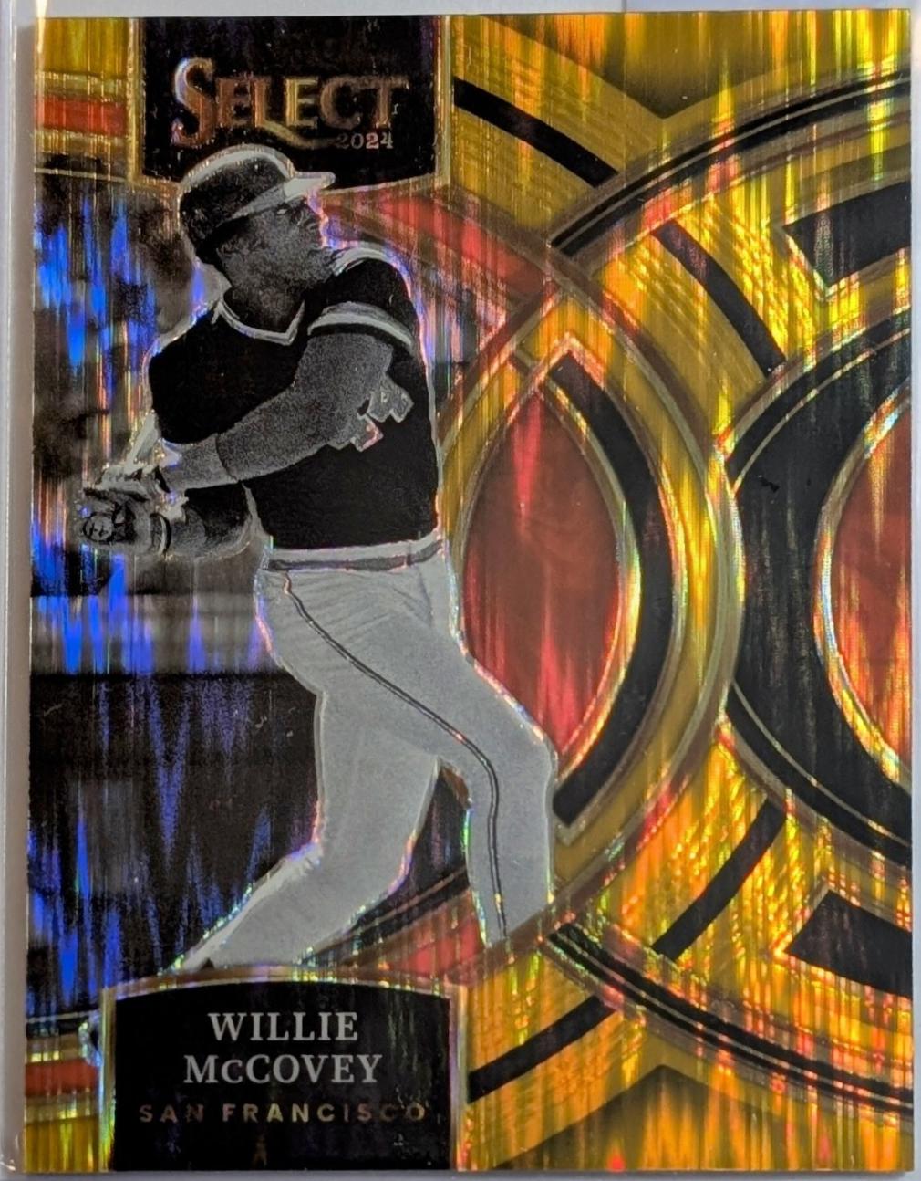 Willie McCovey [Gold Flash Prizm] #89