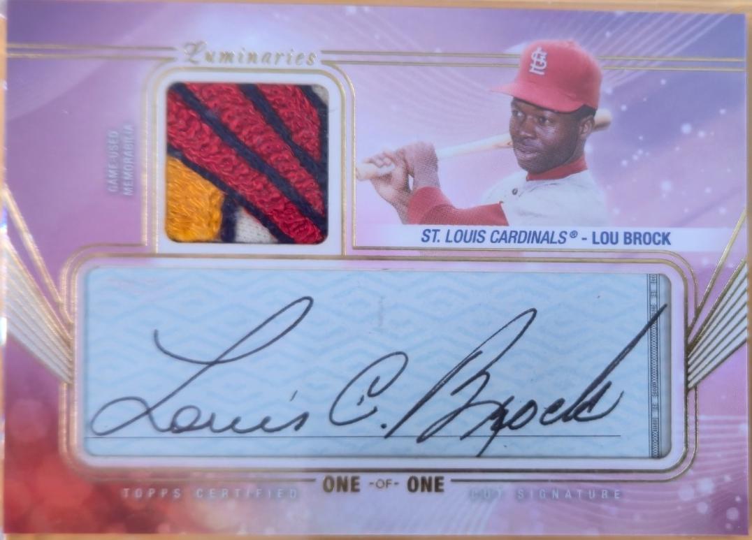 Lou Brock #CSR-LB