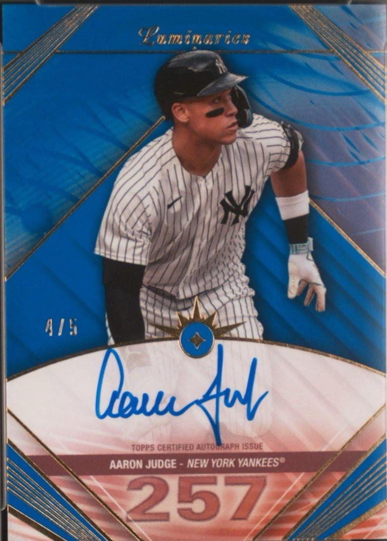 Aaron Judge [Blue] #HRK-AJ